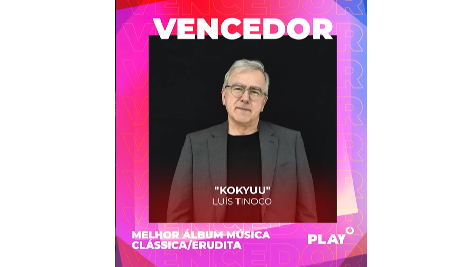 Luís Tinoco vence Prémio Play com “KOKYUU”