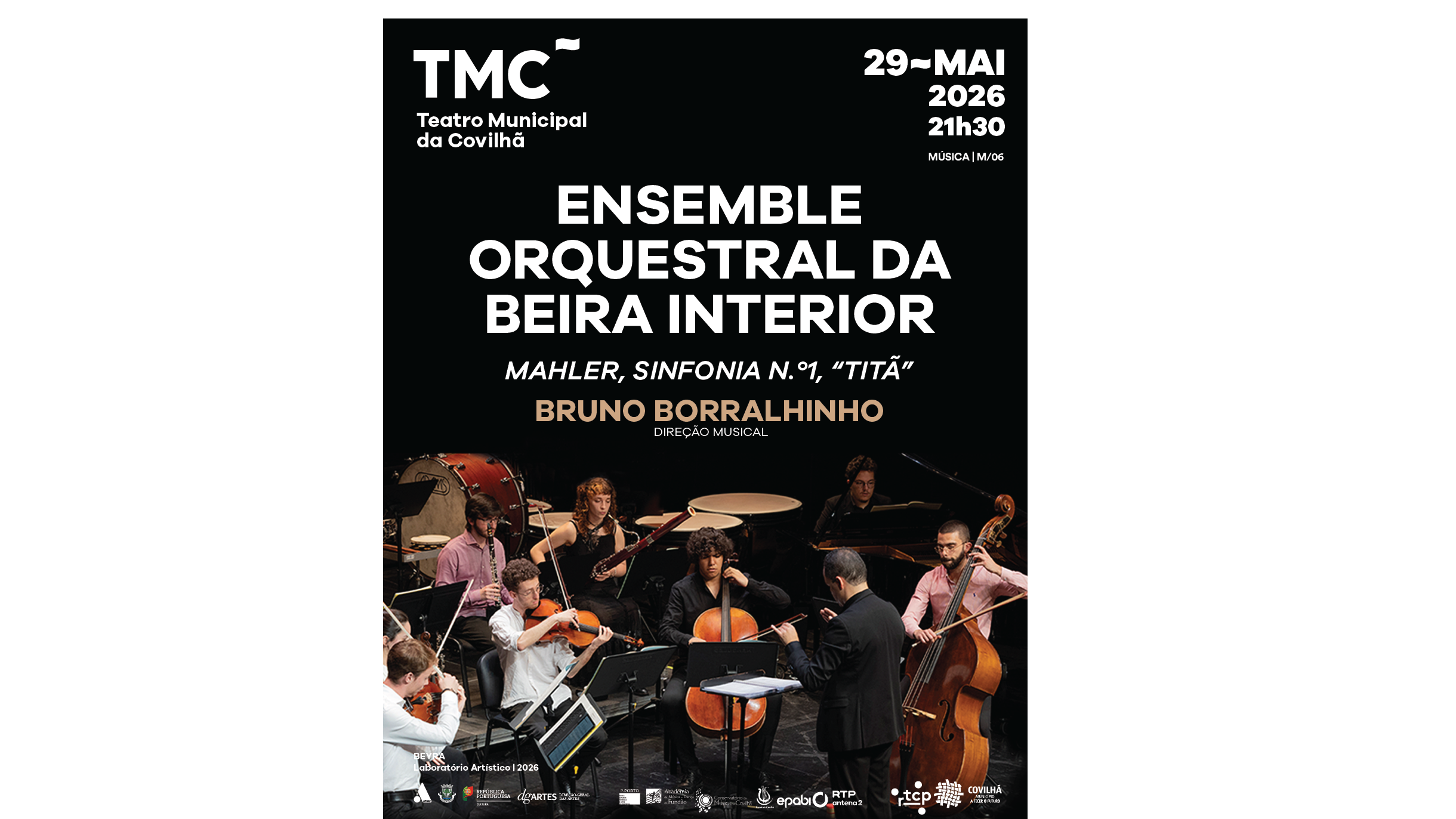 BEYRA Laboratório Artístico apresenta “Titã”, de Mahler