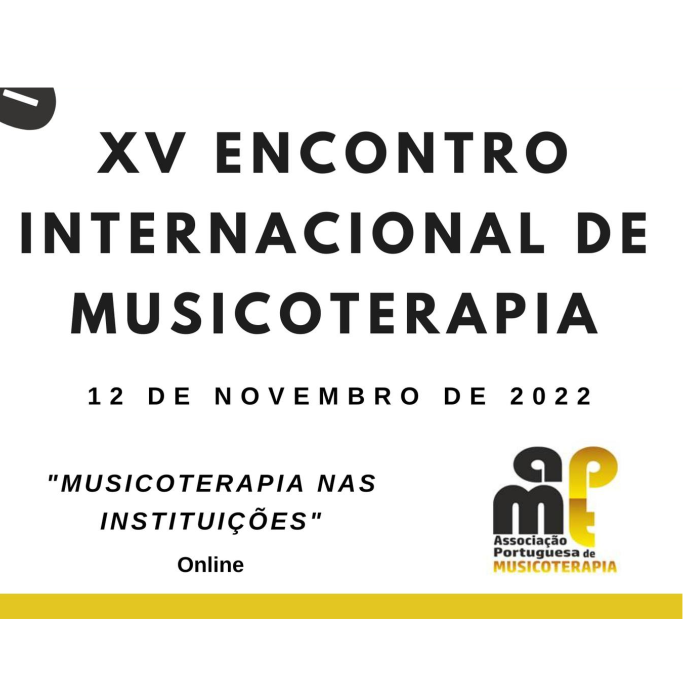 XV Encontro Internacional de Musicoterapia - Online